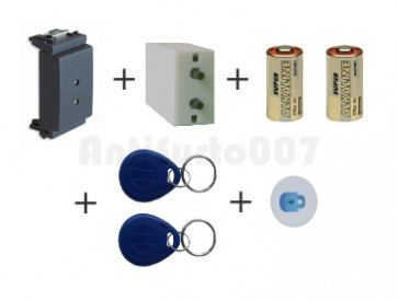 Kit SUPERKEY versione da incasso con fruttino personalizzato